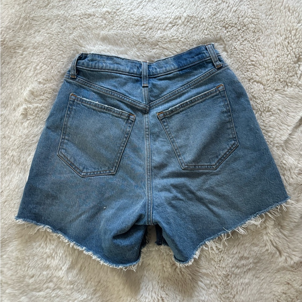A&F Curve Love Dad Shorts crossover waist - Picture 5 of 6